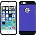 Produktbild Hybridhülle für Apple iPhone 6s / 6 - ShockProof lila - Cover PhoneNatic Schutzhülle + 2 Schutzfolien