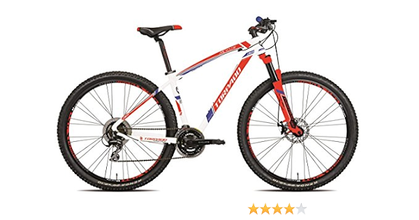 TORPADO Bici MTB Mercury 29'' Alu 3x7v Disco Taglia 48 Bianco/Rosso (MTB  Ammortizzate) / Bicycle MTB Mercury 29'' Alu 3x7s Disc Size 48 White/Red ( MTB Front Suspension) : Sport e tempo libero