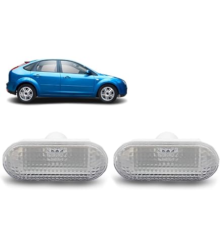 Indicatore Di Direzione Laterale Per Ford Focus 2 (2005-2008) - Ricambio Fiancata 4M5A-13K309-AA - 4