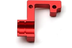 SHEAWA Rc Car Aluminium Alloy Gear Box Differential Shell Case for Tamiya TT02 TT-02 (Red)