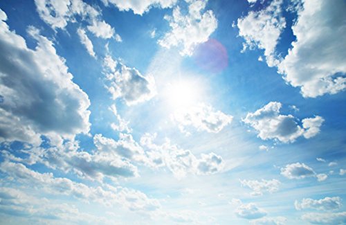 Fototapete BLAUE HIMMEL WOLKEN Nr.8T-171 Bildtapete Wandbild Riesenbild Poster Wanddekor Tapeten Wandtatoo Dekor Kinder Sticker Bordüre children wallpaper kids wall mural - 2