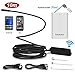 Produktbild WiFi Inspektionskamera (kostenlose Power Bank inklusive) 10M Wireless Semi-Starr Endoskop 2.0 Megapixel HD Borescope, 6 Einstellbare LED 8,00 mm Wasserdichte Schlange Kamera für Android Handys / iphones (über iOS6) / Tablet PC