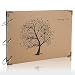 Produktbild Flylther 30 Feuilles/60 Pages DIY Photo Album pour Fujifilm Instax Mini 8 8+ 9 70 7s 90 25 26 50s Films/Imprimante Photo Portable Films - Baum(Papier Schwarz)