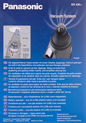 Panasonic Nasen- und Ohren-Haarschneider ER-430 - 3