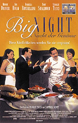 Preisvergleich Produktbild Big Night - Nacht der Genüsse [VHS]