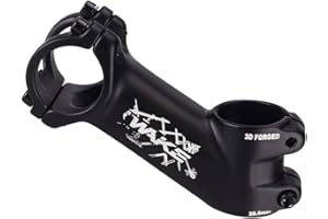 CYSKY Attacco Manubrio 35 Gradi 31,8 60mm/70mm/90mm/110mm, per Mountain Bike, Bici da Strada, MTB, BMX, Ciclismo