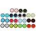 Produktbild ps4 controller aufsätze xbox one,eJiasu 14 Paare / 28 Stück Universal-Silikon-Analog-Stick Joystick Thumb-Stick Griffe Tüllen Abdeckhauben Controller Aufsätze für PS4 PS3 PS2 Xbox One / 360 Game-Controller (14 Paare)