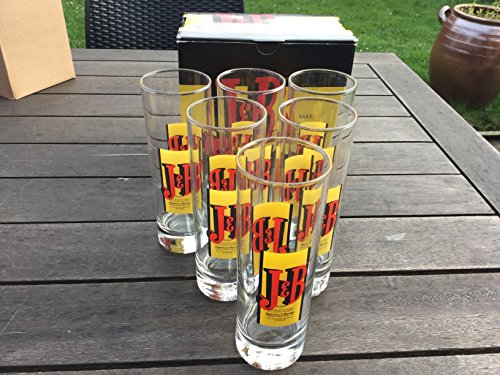 Meilleur lot de 6 verres long tube JB Whisky