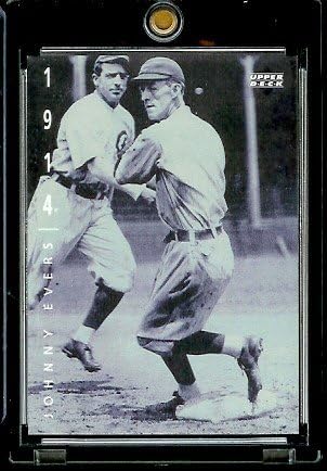 1994 Upper Deck The American Epic # 27 Johnny Evers Chicago Cubs Baseball Card
