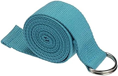 Juliet Yoga Stretch Strap D-Ring Adjustable Belt Waist Leg Fitness Improve Muscles &amp; Fitness 183CM x 3.8CM