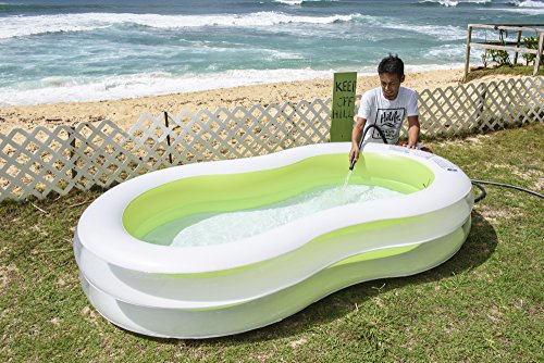Jilong Giant Figure Pool – 8-förmiger Familien Pool, 240x140x47 cm - 5