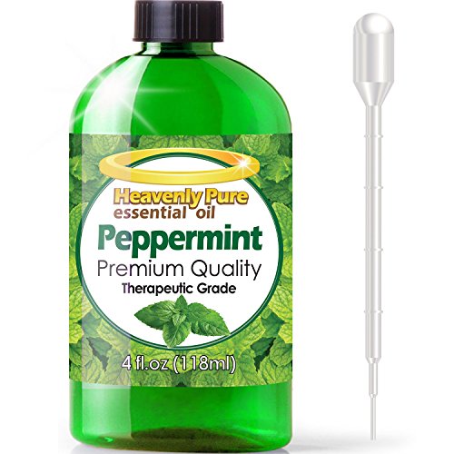 Pfefferminze ätherisches Öl (Große 4 Oz) Eye Dropper im lieferumfang enthalten – 100% Pure & Natural Sweet Peppermint Aroma – Therapeutische Grade – Pfefferminz Öl ist ideal für Aromatherapie, schlechten Atem, und Muskel - 2
