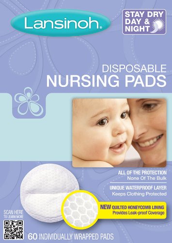 Lansinoh Disposable Nursing Pads - 60 Ct