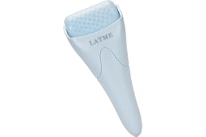 LATME Ice Roller-Rodillo de hielo para cara y ojos,contra la hinchazón y las migrañas,alivia el dolor y lesiones menores,Para Evitar Ojos Que El Cuello Arruge Regalo (azul ahumado)