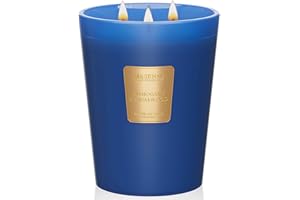 ‎M&SENSE M&SENSE Świeca Zapachowa XXL MahoniSądz – 990g (3 knoty), 150h, naturalne świece sojowe, aromaterapia, relaks, dekoracja wnętrz, prezent