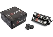 Wadi Halfa Incense Charcoal Quick instant light - Charcoal Disks set of 80 coals-33 mm natural coal disks smokeless and odorl