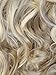 (NEW) REAL LOOK HAIR EXTENSION DARK ASH BLONDE MIX WAVY 24 INCH X LONG