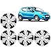 Auto Pearl Premium Quality Car Tyre Wheel Hub Caps/Cover Black & Silver Set of 4 pcs. For 13" Rim Size For -Maruti Suzuki A-star RS.1429.00