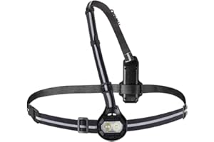 Proviz LED360 Running Chest Light – Running Lights for Runners, Chest Torch, Reflective Vest with Running Lights, 500 Lumens Running Torch, Rear & Front Runners Lights