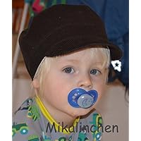 Michelmütze Feincord dunkelbraun