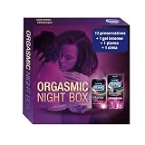 Durex Intense Orgasmic Night Box y Gel Estimulante - 12 preservativos