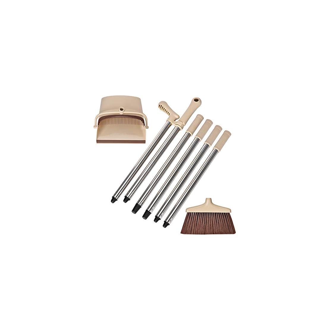 Towinle Kehrbesen und Kehrschaufel Besen Schaufel Kehrset Kehrgarnitur