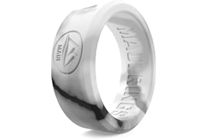 M MAUI RINGS Ring Herren Ring Silicone Wedding Ring for Men SOLID Ringe Set Herren Schmuck Ringe Herren Geburtstags Geschenk Für Männer Geschenke Coole Sachen Silicone Wedding Band Partner Geschenke