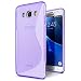 Produktbild Samsung Galaxy J5 2016 (J510) Hülle, Conie Mobile Ultra Slim Backcover Schutzhülle TPU Silikon Rückschale Cover in Lila