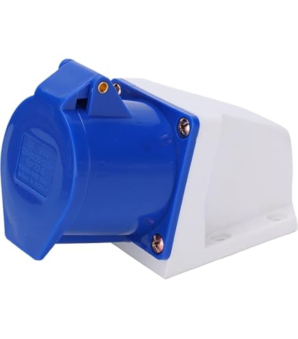 13A Weatherproof 2 Gang Socket - Green - IP56 | Loblite (LOBDGSKTGN