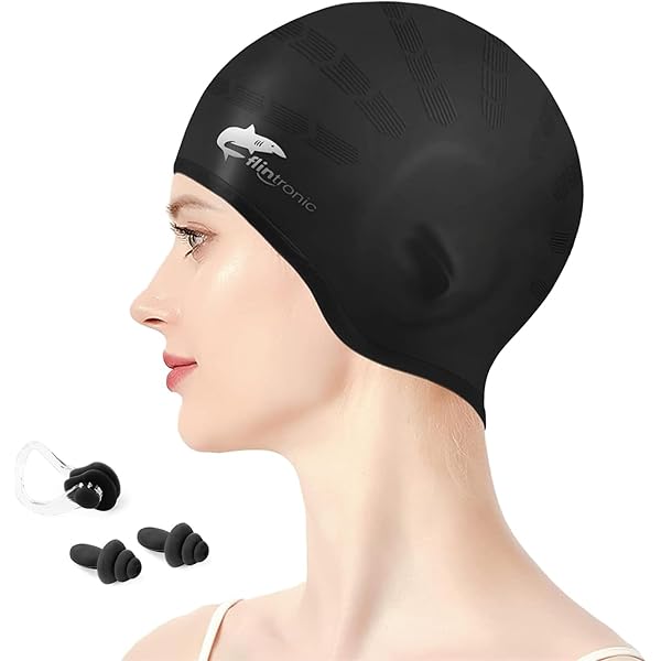 Bonnet De Bain Pour Femme - U00c9lastique - Pour Cheveux Longs Et Courts - Extra Large - Turban Doux - Non Impermu00e9able