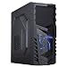 Produktbild CiT Defender Black Interior 500W 12 cm Black Psu 12 cm Blue LED Fan