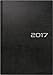 Produktbild Brunnen Modell 795 (107953490) Buchkalender (1 Seite = 1 Tag, 145 x 206 mm, Kunstleder-Soft Cover-Einband Prestige, Kalendarium 2017) schwarz