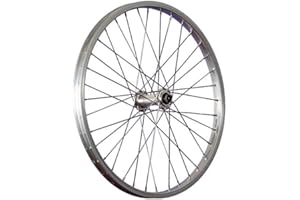 Taylor-Wheels 20 pollici ruota anteriore bici alluminio sgancio rapido argento