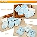 3 Pairs/set Non-slip 85% Cotton Girl Boy Kid Newborn Baby Socks Boots Booties Bootee for 0-24 Months (For 0-12 Months, Blue)