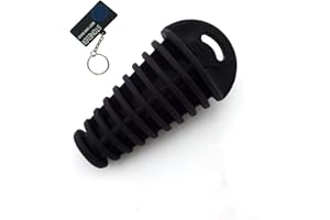 STONEDER Scarico Nero Marmitta Bung Cleaner Tappo di Lavaggio Per Pit Dirt Bike Moto Motocross Motoslitta UTV ATV Quad 4 Wheeler