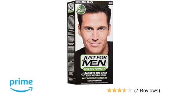Buy Just For Men Hair Color H 55 Real Black Online At Low Prices