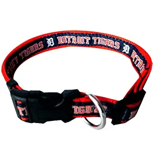 MLB DETROIT TIGERS Dog Collar, Small