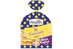 Brioche Pasquier croissants au levain maxi familial 640 g - Prix Unitaire - Livraison Gratuit En France métropolitaine sous 3 Jours Ouverts
