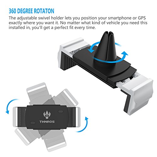 Wihoo Supporto da Auto Universale Stand Auto Holder Porta Supporto Ventosa per iPhone, iPod, Samsung, LG, Nexus, HTC, Motorola, Sony e altri Smartphone ,GPS ( Nero)