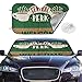 Produktbild VTIUA Sonnenschutz Auto,Sonnenblende Central Perk Welcome Portable Universal Sunshade Keeps Vehicle Cooler for Car,SUV,Trucks,Minivan Automotive and Most Vehicle Sunshade (51 X 27 in)