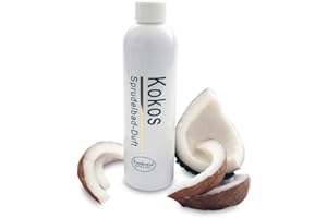 Frankonia BATH & SPA Sprudelbad Duft Kokos – 230 ml Badezusatz für Whirlwannen & Sprudelbäder – Intensiver Whirlpool Duft – Badeduft – Duftzusatz – Duftkonzentrat