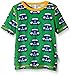 Maxomorra Unisex Baby Retro Car T-Shirt, Green, 9-12 Months (Manufacturer Size:80)