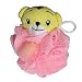 niceEshop(TM) New Kids Toy Yellow Tiger Shaped Bath Mesh Pouf Sponge Scrubber Bath Ball,Random Color