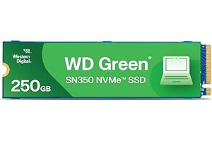 Western Digital WDS250G2G0C WD Green SN350 NVMe Gen3 PCIe, M.2 2280, 250 GB, interne SSD, bis zu 2400 MB/s