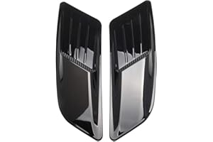 Aublinto 1 Paar Auto Lufteinlass Aufkleber, Entlüftungshaube Motorhaube Universal Lufteinlass Dekorative Aufkleber für Auto SUV Pickup Truck