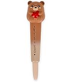 Legami - Intrekbare gum - Meow, schrijfwaren voor het afvegen van potloden en kleurpotloden, gum in kattenpootvorm, ideaal voor school kantoor, grappig cadeau-idee, 2,5 x 9,2 x 1,5 cm, Kitty thema