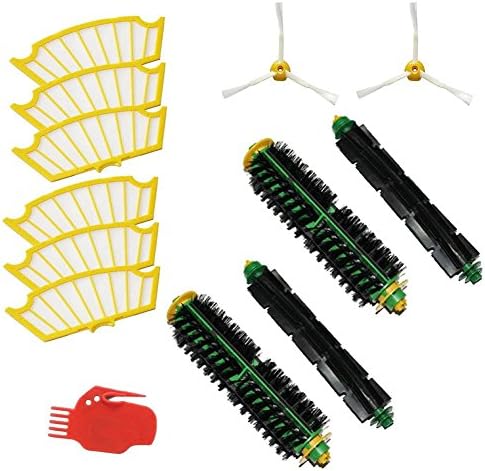 Smartide Vacuum Cleaner Accessory Kits for the iRobot Roomba Series 500 Side Brushes Filter 500 505 510 520 530 531 532 533 535 536 540 545 550 555 560 570 580 Series Replacement Kit & Parts Kit