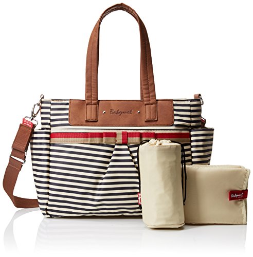 Babymel Wickeltasche Cara Stripe Navy BM 1708 - 6
