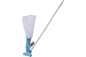 WERKA PRO Aspirateur Piscine avec Filet et Manche Aluminium 1,5m