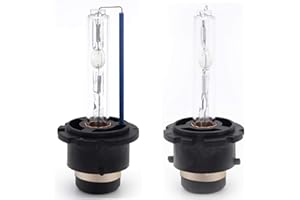 BeiLan 2-Pack D2S Car Headlights Lampadine allo xeno HID 8000K Super Bright Cold White Light 35W 12V Lampada ad alta intensità di sostituzione per lampade alogene o LED per esterni